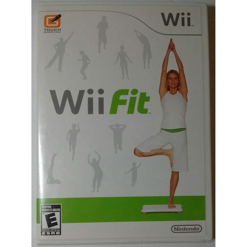 Nintendo‎ Wii Fit Game Rated E (Everyone) Fitness Made Fun Used